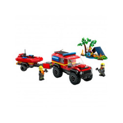 LEGO 60412 Vatrogasni kamion 4x4 s čamcem za spasavanje