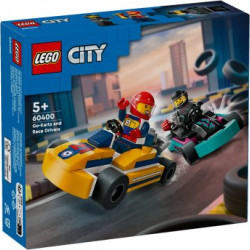 LEGO 60400 Kartinzi i vozači trkačkih automobila
