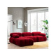 Atelier del Sofa Tabure Bubble Pouffe Red