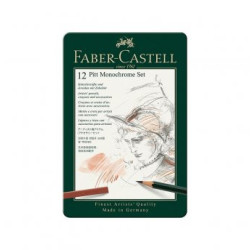 FABER-CASTELL Set za crtanje Faber Castell Pitt Monochrome 1/12
