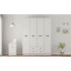 HANAH HOME Ormar mat bele boje Rb 168 01 001 cena 