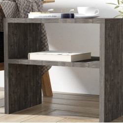 HANAH HOME Pomoćni stočić Morse Anthracite