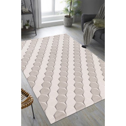 Conceptum Hypnose Tepih Troya J0091 Light Grey 60 x 110 (669OPL1836)