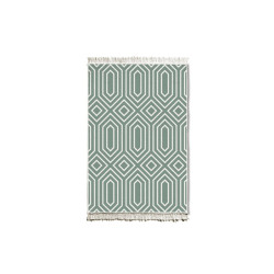 Conceptum Hypnose Zeleno - beli tepih Klm0104 60 x 90 (742TMA8372)