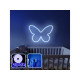OPVIQ Zidna LED dekoracija Butterfly Medium Blue