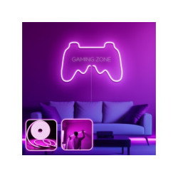 OPVIQ Zidna LED dekoracija Gamer Room Large Pink