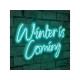 WALLXPERT Dekorativna rasveta Winter is Coming Blue