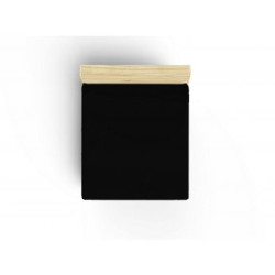 L`ESSENTIEL MAISON Ranforce dušečni čaršav (180x200) Black