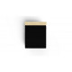 L`ESSENTIEL MAISON Ranforce dušečni čaršav (90 x 190) Black