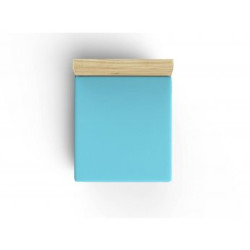 L`ESSENTIEL MAISON Ranforce dušečni čaršav (90x190) Turquoise