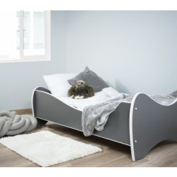 TOP BEDS Dečiji krevet 160x80 Midi Colour Dark Gray