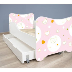 TOP BEDS Happy Kitty Dečiji krevet 160x80 + fioka Kitty