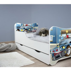 TOP BEDS Happy Kitty Dečiji krevet 160x80 + fioka Police