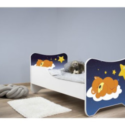 TOP BEDS Happy Kitty Dečiji krevet 160x80 Sleeping Teddy