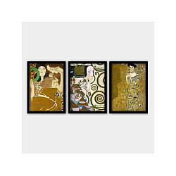 WALLXPERT Dekorativna slika u ramu (3 dela) 3SC_UN6645856_5575