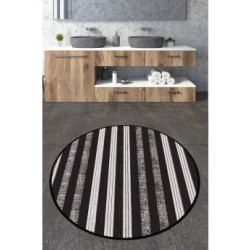 L`ESSENTIEL MAISON Kupatilski otirač Barcode Circle Djt 80