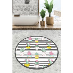 L`ESSENTIEL MAISON Kupatilski otirač Catinus Cactus Circle Djt 80