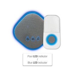 COMMEL Bežično zvonce, 36 melodija, 80 dB, domet do 200 m