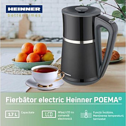 HEINNER HEK-D22002WBK Električno kuvalo