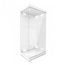 LEGEND STUDIO Master Light House Acrylic Display Case with Lighting for 1/4 Action Figures (white)