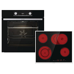 GORENJE Black steam set BOSX6737EO6BG+ECT43BX