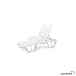 MWH DAS ORIGINAL Bastenska lezaljka plasticna LETTINO FISSO bela