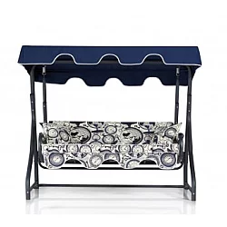 HANAH HOME Baštenska ljuljaška dvosed Morus Saat Multicolor