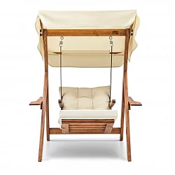 HANAH HOME Baštenska ljuljaška Galata Swing S1 Cream
