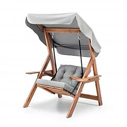 HANAH HOME Baštenska ljuljaška Galata Swing S1 Grey