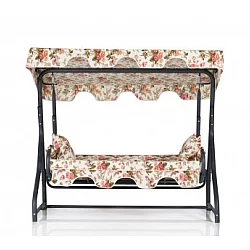 HANAH HOME Baštenska ljuljaška trosed Olea 10 Multicolor