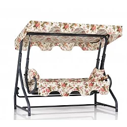 HANAH HOME Baštenska ljuljaška trosed Olea 10 Multicolor