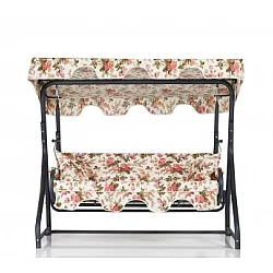 HANAH HOME Baštenska ljuljaška trosed Ruta 5 Multicolor