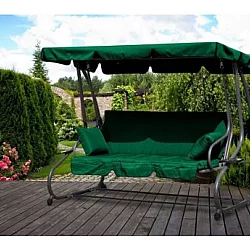 MultiGarden Bastenska ljuljaska - lezaljka 2u1 green