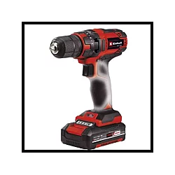 EINHELL Akumulatorska bušilica – šrafilica TC-CD 18/35 Li - (2x2,5Ah) SET + 28 delni set bitova