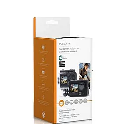 NEDIS ACAM31BK Dual screen action cam with HD 1080p@30fps resolution