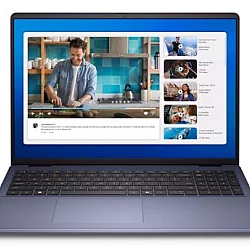 DELL 16 DC16251 (FHD+ IPS 300nits, Core 7 150U, 16GB, 1TB SSD, GeForce MX570A 2GB, Backlit, FP, Win 11 Pro)