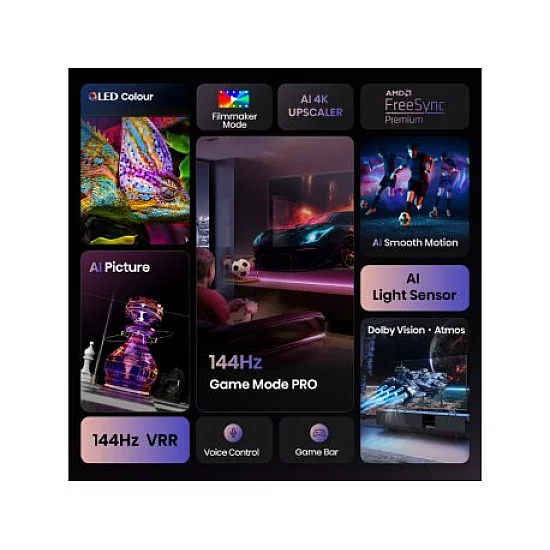 Hisense 55E7Q PRO QLED 4K UHD Smart TV