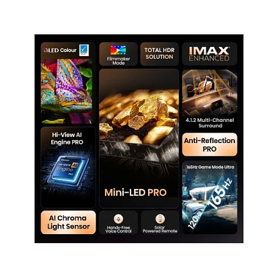 Hisense 100U8Q ULED MiniLED 4K UHD Smart TV