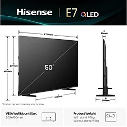Hisense 50E7Q QLED 4K UHD Smart TV