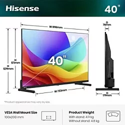 Hisense 40A5S 40" QLED Full HD Smart TV