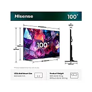 Hisense 100E7S Pro Hi-QLED 4K Smart TV