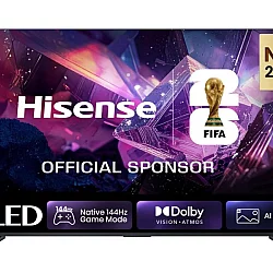 Hisense 100E7S PRO 100" Hi-QLED 4K 144 Hz Smart TV