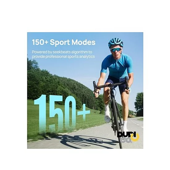 Mibro FIT BLACK PAMETNI SAT 1.75'', GPS, 2 NARUKVICE, Crni