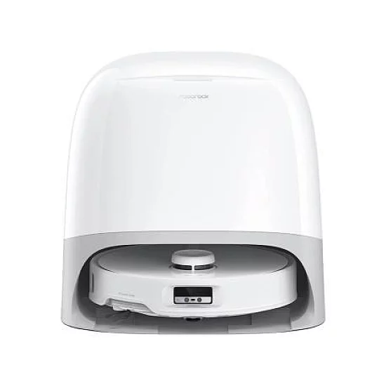 Roborock Robot usisavač sa stanicom za pražnjenje, 6400 mAh, WiFi - Qrevo Curv White