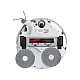 Roborock Robot usisavač sa stanicom za pražnjenje, 6400 mAh, WiFi - Qrevo Curv White