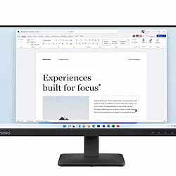 LENOVO L24-4e (Raven Black) Full HD IPS, HDMI, VGA, VESA (68C2KAC1EU)
