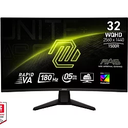 MSI 32CQ6F MAG WQHD Rapid VA 180 Hz Curved
