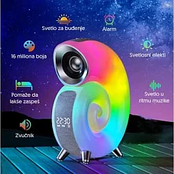 ELEMENTA Bluetooth RGB zvučnik plavi 17577-5959BL