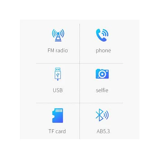 3G Bluetooth zvucnik WS-266 plavi