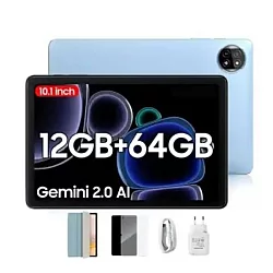BLACKVIEW Tablet 10.1 Tab 20 Wifi 800x1280 HD+ IPS/4GB/64GB/5MP-8MP/Android 15/blue